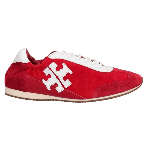 Tory Burch Shoes - Tory Burch Red Suede Women’s Sneakers